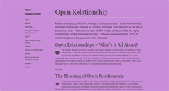 Desktop Screenshot of openrelationships.org