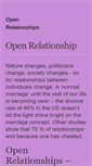 Mobile Screenshot of openrelationships.org